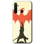 Realme 5I Dragon Hunter 1 Baskılı Uyumlu Silikon Kılıf