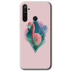 Realme 5I Flamingo Baskılı Uyumlu Silikon Kılıf