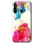 Realme 5I Gökkuşağı Color Baskılı Uyumlu Silikon Kılıf
