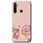 Realme 5I Meyveli Süt Baskılı Uyumlu Silikon Kılıf