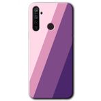 Realme 5I Oblique Baskılı Uyumlu Silikon Kılıf