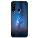 Realme 5I Samanyolu Baskılı Uyumlu Silikon Kılıf