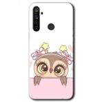 Realme 5I Sevimli Baykuş Baskılı Uyumlu Silikon Kılıf