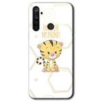 Realme 5I Sevimli Kedi 1 Baskılı Uyumlu Silikon Kılıf