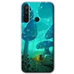 Realme 5I Silhoutte Dropss Baskılı Uyumlu Silikon Kılıf