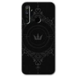 Realme 5I Siyah Mandala 1 Baskılı Uyumlu Silikon Kılıf