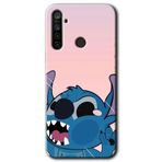 Realme 5I Stitch Baskılı Uyumlu Silikon Kılıf
