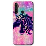 Realme 5I Unicorn Kristal Baskılı Uyumlu Silikon Kılıf