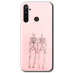 Realme 5I Yaşayan Çift Baskılı Uyumlu Silikon Kılıf