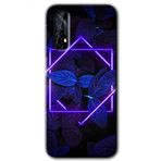 Realme 7 Mekanik Yaprak 5 Baskılı Uyumlu Silikon Kılıf