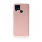Realme C15 Nano İçi Kadife Silikon Pudra Kılıf