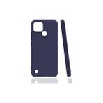 Realme C21 Kılıf Esnek Ve Hafif Yapılı Soft Touch Premium Silikon Kapak Ryc/biye Lila