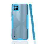Realme C21 Kılıf ??Kamera Korumalı Arkası Şeffaf Silikon