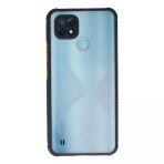 Realme C21 Kılıf Miami Şeffaf - Lacivert