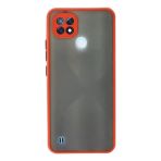 Realme C21 Kılıf Montreal Kapak - Kırmızı