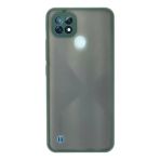 Realme C21 Kılıf Montreal Silikon Kapak - Yeşil-(5796)