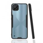 Realme C21 Kilif Platin Kamera Korumali Silikon Kilif
