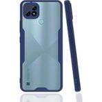 Realme C21 Kılıf Platin Silikon - Lacivert-(5796)