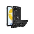Realme C21 Kılıf Vega Yüzüklü Standlı Tank Zırh Kapak + Ekran Koruma 4718
