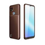 Realme C21 Kılıf Zore Negro Karbon Tasarım Silikon Kılıf