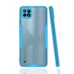 Realme C21 Kılıf Zore Parfe Kenarları Pastel Renk Silikon Kılıf