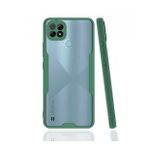 Realme C21 Platin Silikon Yeşil Kılıf