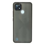 Realme C21 Uyumlu Kılıf Montreal Silikon Kapak - Siyah