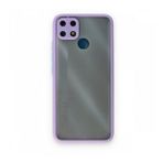 Realme C25 Montreal Silikon Kapak Mor Kılıf