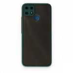 Realme C25 Montreal Silikon Kapak Yeşil Kılıf