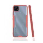 Realme C25 Platin Silikon Pembe Kılıf