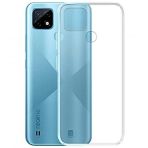 Realme C25 Şeffaf Silikon Lüx Kılıf