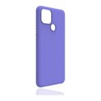Realme C25y Kılıf Esnek Ve Hafif Yapılı Soft Touch Premium Silikon Kapak Ryc/biye Lila