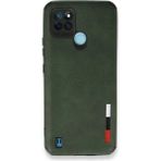 Realme C25Y Kılıf Loop Deri Silikon - Yeşil - MONAS4888-8858 - Çok Renkli