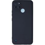 Realme C25Y Kılıf Nano Içi Kadife Silikon - Lacivert - 1 - Renkli