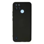 Realme C25Y Kılıf Nano İçi Kadife - Siyah
