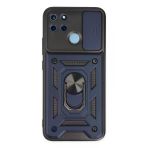 Realme C25Y Kılıf Pars Lens Yüzüklü - Lacivert