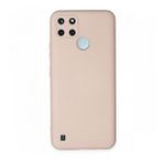 Realme C25Y Nano İçi Kadife Silikon Pudra Kılıf