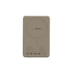 Realpower 5000MAH R Mag Slim Magsafe 20W Hızlı Manyetik Wireless Powerbank Çöl Titanyum Mp-5kdt2
