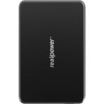 Realpower 5000MAH R Mag Slim Magsafe 20W Hızlı Manyetik Wireless Powerbank Siyah Titanyum Mp-5kbt2