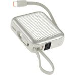 Realpower PB10KSL 10000MAH Kablolu Powerbank 22.5W Kapasite ve Pil Gücü ile Taşınabilir Şarj Cihazı
