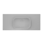Realstone Beyaz Pure 1000X500 Etajerli Granit Lavabo
