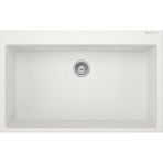 RealStone K003 Didyma 58 76.5x50 cm Tezgah Üstü Beyaz Granit Eviye