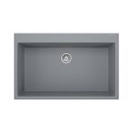 RealStone K003 Didyma 58 76.5x50 cm Tezgah Üstü Gri Granit Eviye