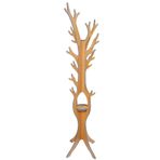 RealWood Ahşap Ayaklı Portatif Askılık, Elbise Askılığı, Anahtarlık, Portmanto Askılık Teak
