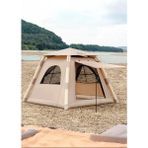 Realx 6 Kişilik Tenteli 4 Mevsim Şişme Kamp Çadırı 220X220X190 cm