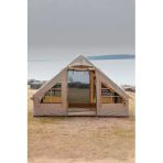 Realx 8 Kişilik 4 Mevsim Su Geçirmez Şişme Kamp Çadırı 300X210x200 Cm 300D Oxford Kumaş