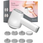Realx Şarjlı 8 Başlıklı 5 Modlu Titreşimli Tüm Vucüt Masaj Aleti Body Massanger