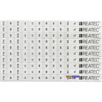 Reatec Sıcaklık Ölçüm Etiketi Isı Ölçer Ölçüm Aralığı 54,4 °c - 104 °c (10ADET)