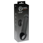 Rebel Men's Gear Remote Controlled Penis Extension Titreşimli Penis Kılıfı