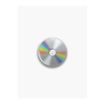 rebelberi CD Şeklinde Chrome Y2K Grunge Stil Rozet